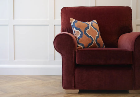 label:Chair in Linwood Omega IV Copper Rose