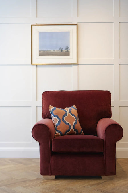 label:Chair in Linwood Omega IV Copper Rose 