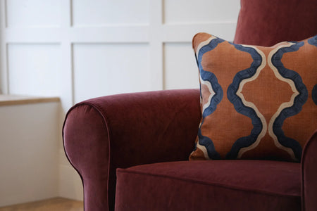 label:Chair in Linwood Omega IV Copper Rose