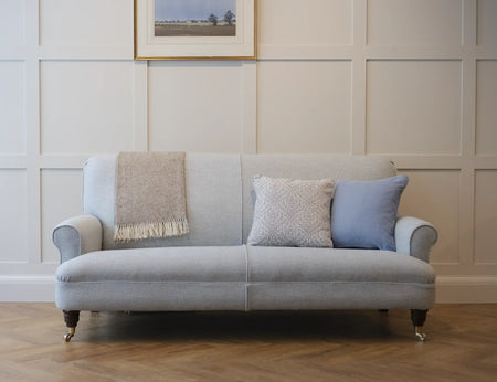 label:Large Sofa in Linwood Westray Powder Blue 